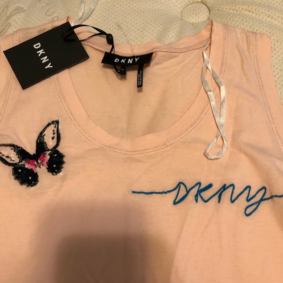 DKNY Butterfly TAnkTop - Picture 3 of 6